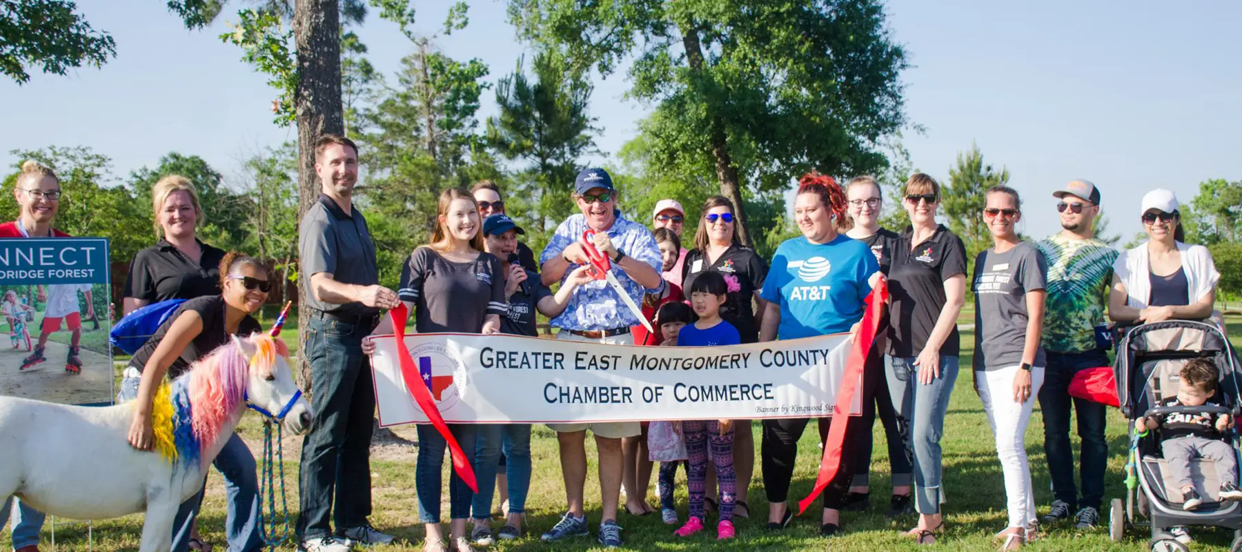 Chesmar employees smiling in group photo